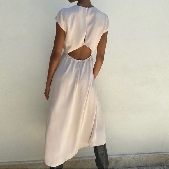 Aritzia Babaton Hamptons V-Neck Dress - Picture 2 of 6